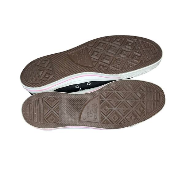 Unisex Converse Chuck Taylor All Star Canvas Athletic Sneaker Size M10/W12 Black - Picture 5 of 6